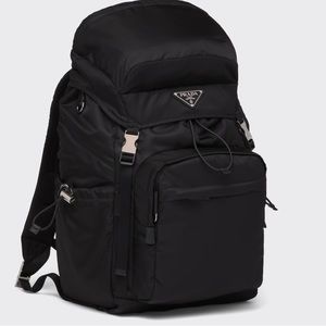 Re-Nylon and Saffiano leather backpack Americas Cup Prada Cup Winner Limited Ed.